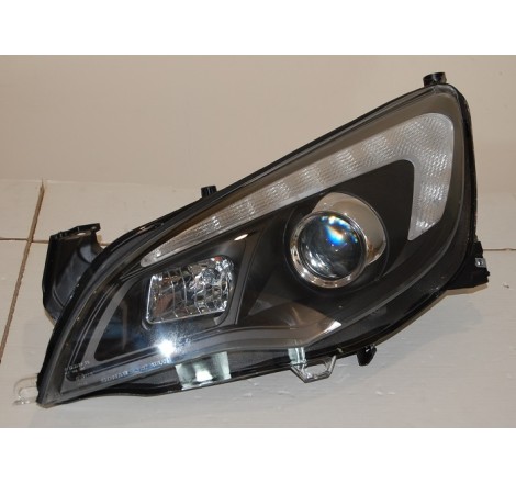 Phare Avant Lumière De Jour Opel Astra J DRL Noir
