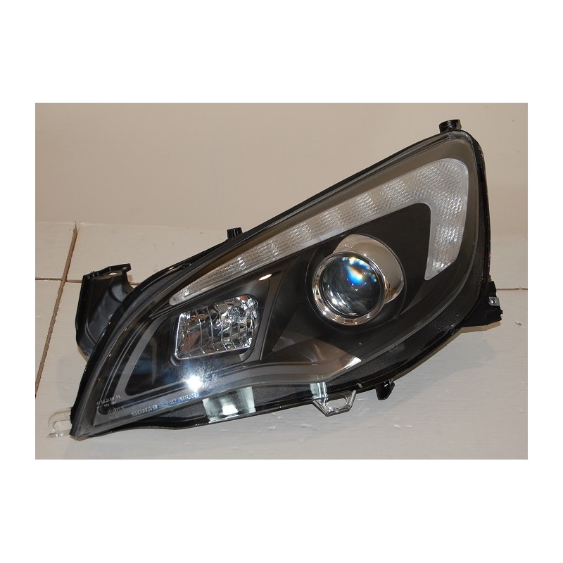 Fanali Day Light Opel Astra J DRL Nero