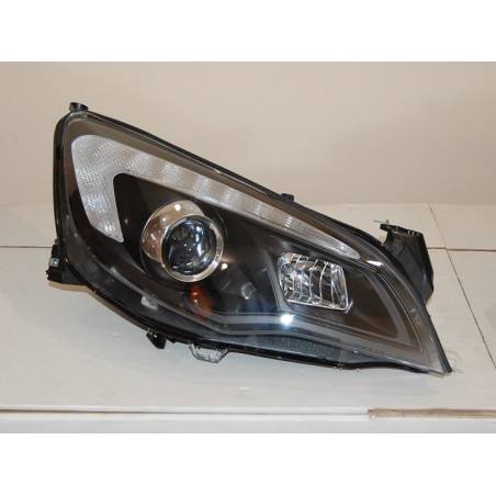 Phare Avant Lumière De Jour Opel Astra J DRL Noir