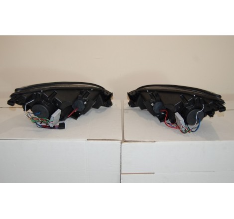 Fanali Day Light Opel Astra J DRL Nero