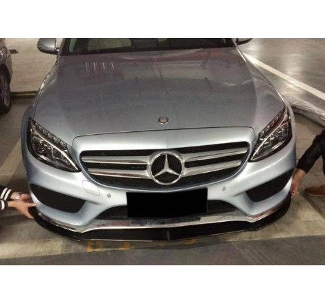 SPOILER ANTERIORE IN CARBONIO MERCEDES W205 2014-2018 LOOK AMG