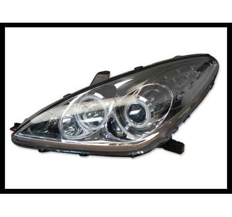 Set Of Headlamps Angel Eyes Lexus 300/330 2005, Chromed