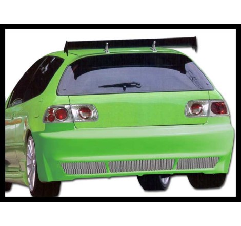 Rear Bumper Honda Civic 1992-1995, 3-Door