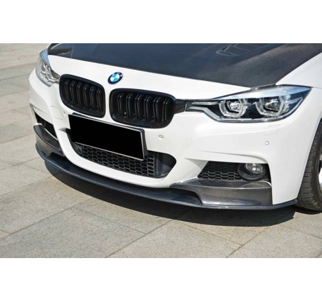 DÉFLECTEUR AVANT BMW F30 LOOK Mtech PERFORMANCE CARBONE
