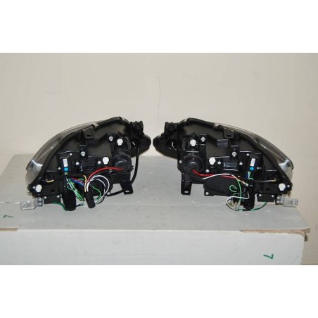 Set Of Headlamps Day Light Seat Ibiza 2009 6J Black