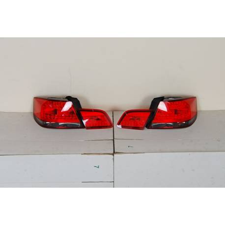 Set Of Rear Tail Lights BMW E92 2006-2009 Led Red/Smoked