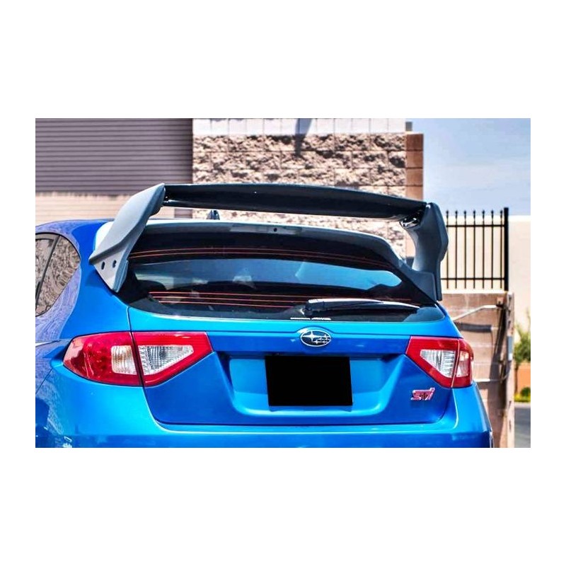 Aileron Subaru '08 WRX  Flat Carbone