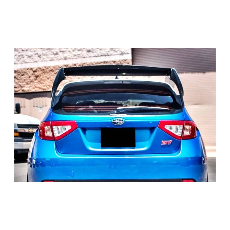 Aileron Subaru '08 WRX  Flat Carbone