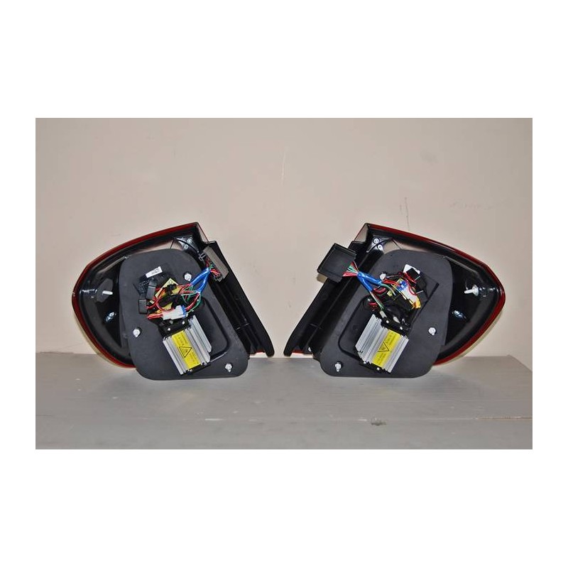 Pilotos Traseros Mercedes W204 2011-2014 Led Red Clear