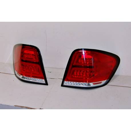 Set Of Rear Tail Lights Mercedes W164 '05-08 LED RED