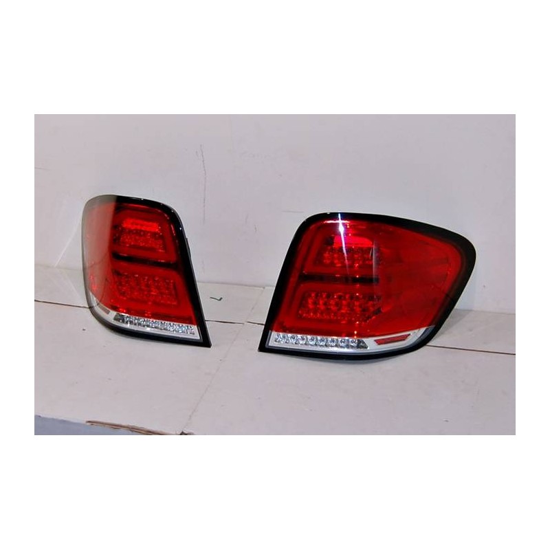 Set Of Rear Tail Lights Mercedes W164 '05-08 LED RED