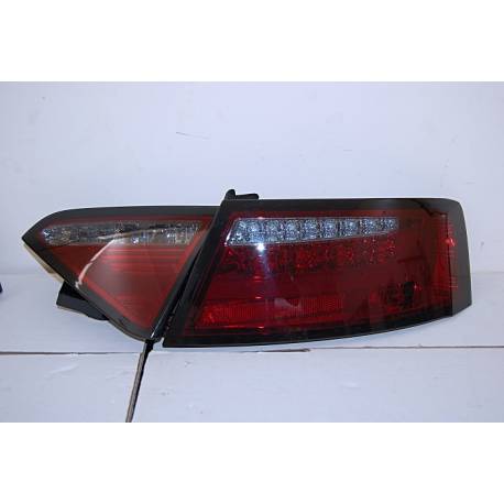 PILOTES ARRIÈRES AUDI A5 2-4P 07-09 LED RED/SMOKED CARDNA CLIGNOTANT LED