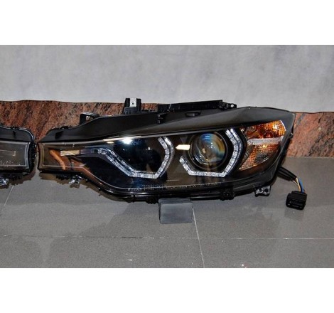 Faros Delanteros Luz De Dia BMW F30 / F31 Xenon DRL Black