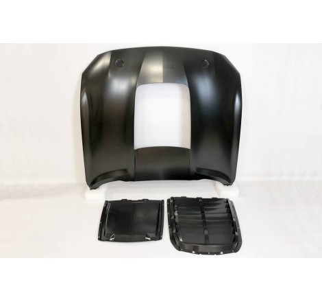 Cofano Ford Mustang Look GT500 18-22 Alluminio