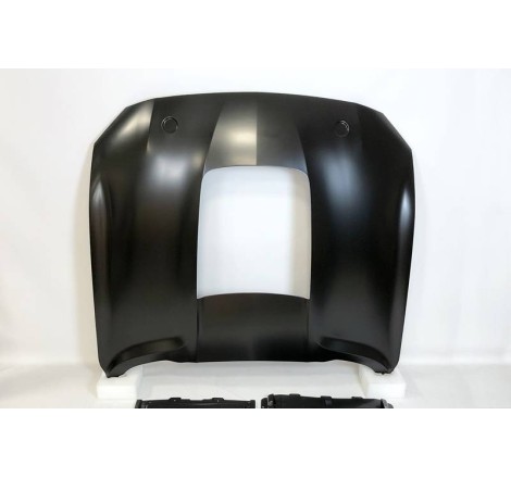 Cofano Ford Mustang Look GT500 18-22 Alluminio