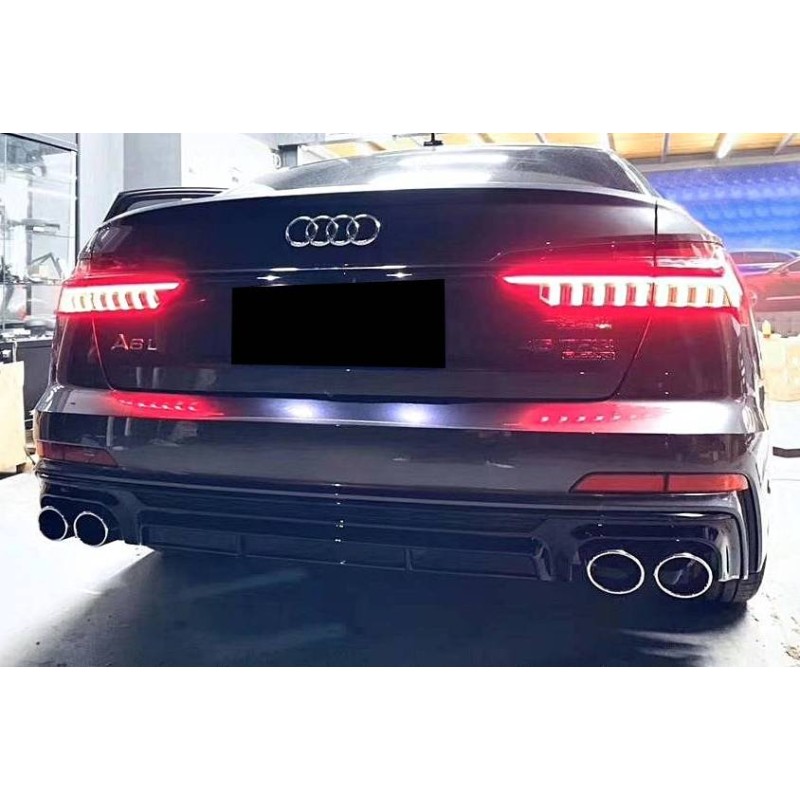 Diffusore Posteriore Audi A6 / A6 Avant C8 Look S6