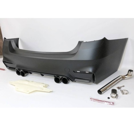Paraurti Posteriori BMW F30 Look M3 2 Scarico, Scarico
