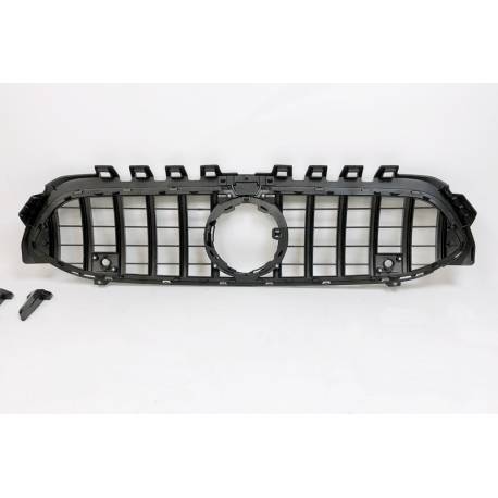 Front Grill Mercedes W177 / V177 Look GTR Camera 360 Glossy Black