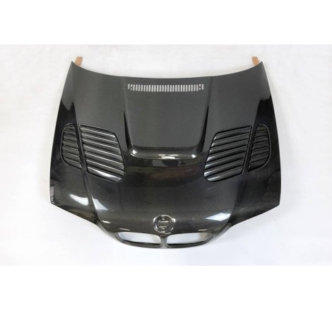 Carbon Fibre Bonnet BMW E46 98-01 2 Door Look M3 GTR