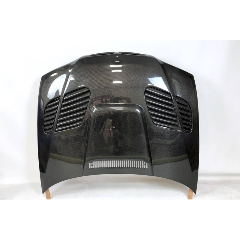 Carbon Fibre Bonnet BMW E46 98-01 2 Door Look M3 GTR