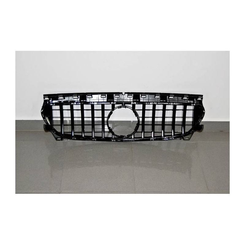 Front Grill Mercedes W117 CLA 2013-2019 Look GTR FULL BLACK