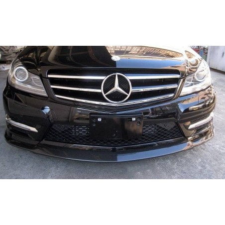 Déflecteur Avant Mercedes W204 C63 2011-2014 Carbone
