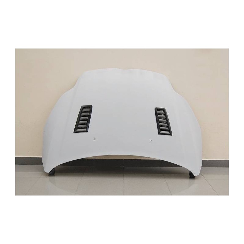 Fibreglass Bonnet Ford Focus RS 12, With Carbon Fibre Air Intake