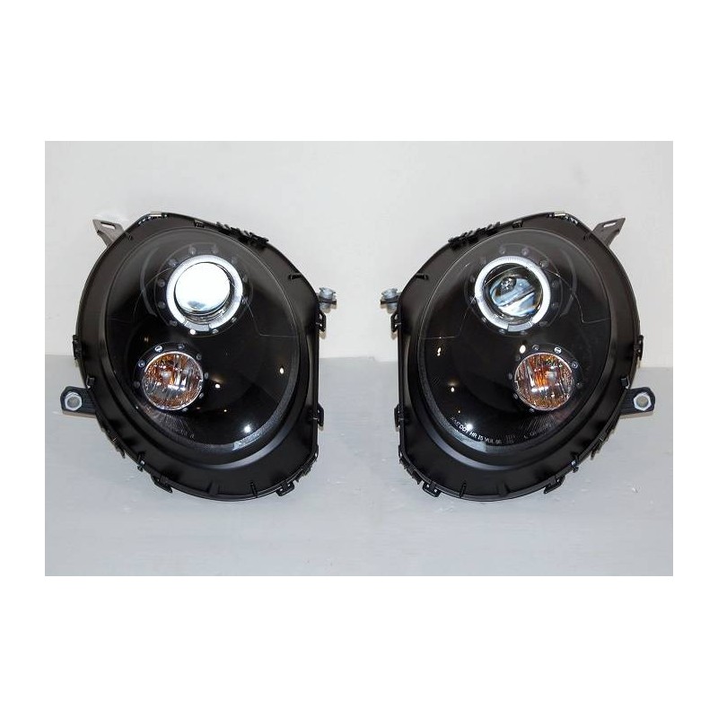 Faros Delanteros Mini Cooper R55 / R56 / R57 06-10 Black