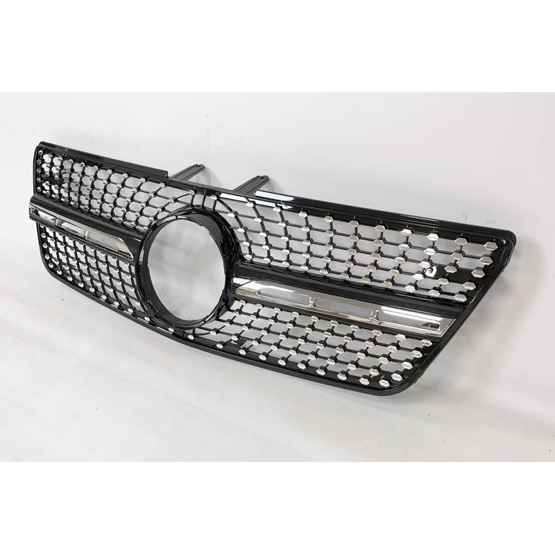 Front Grill Mercedes W164 LCI 2009-02012 Look Diamond Black