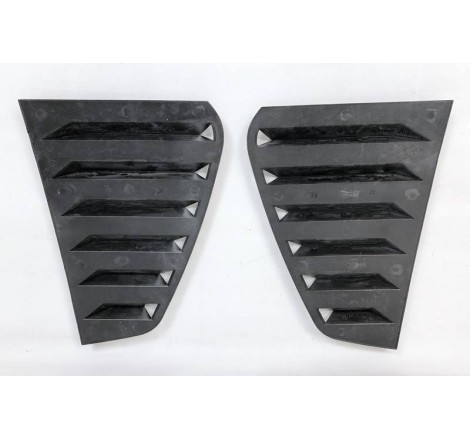 Cubre ventanillas Volkswagen Golf 7 / 7.5 5 Puertas Negro Brillante