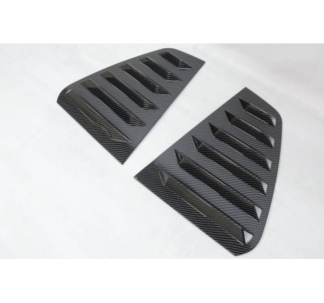 Copri le finestre Volkswagen Golf 7 / 7.5 5 Porte Look Carbonio