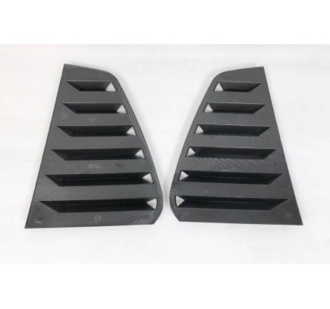 Copri le finestre Volkswagen Golf 7 / 7.5 5 Porte Look Carbonio