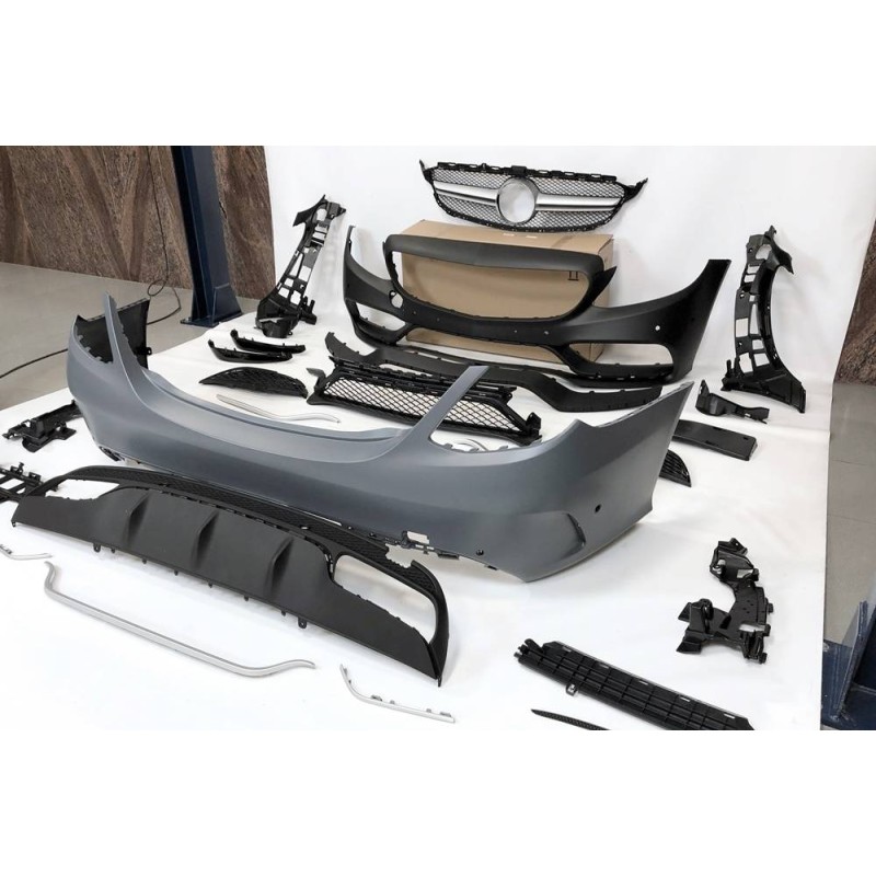 Kit Estetici Mercedes W205 2014-2018 4P Look C63