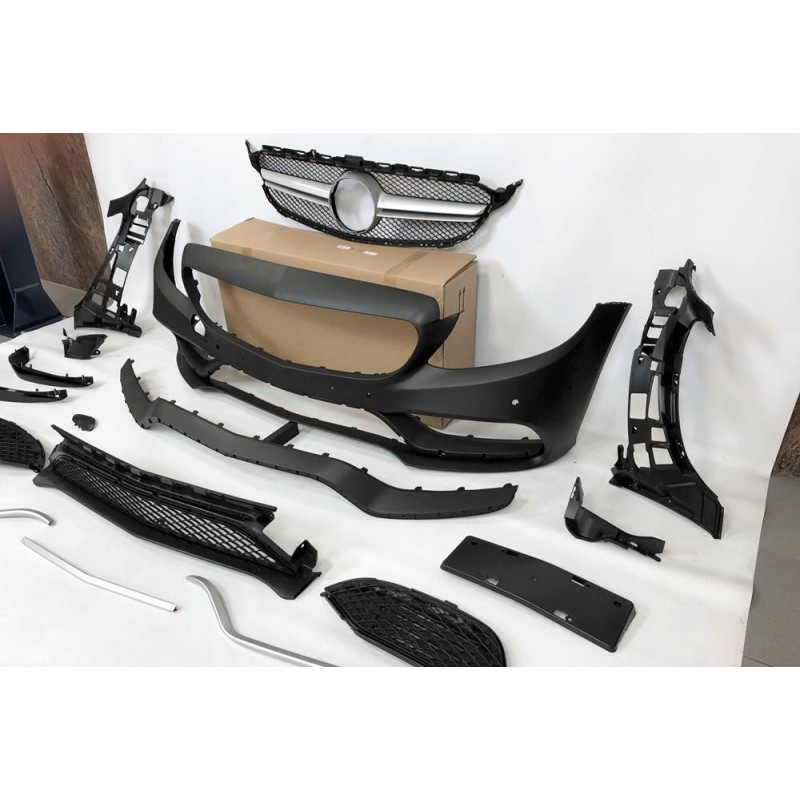 Kit Estetici Mercedes W205 2014-2018 4P Look C63