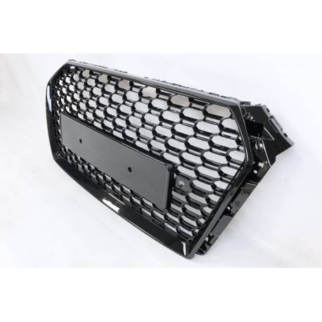 Front Grill Audi A4 Look RS4 B8 2009 Black