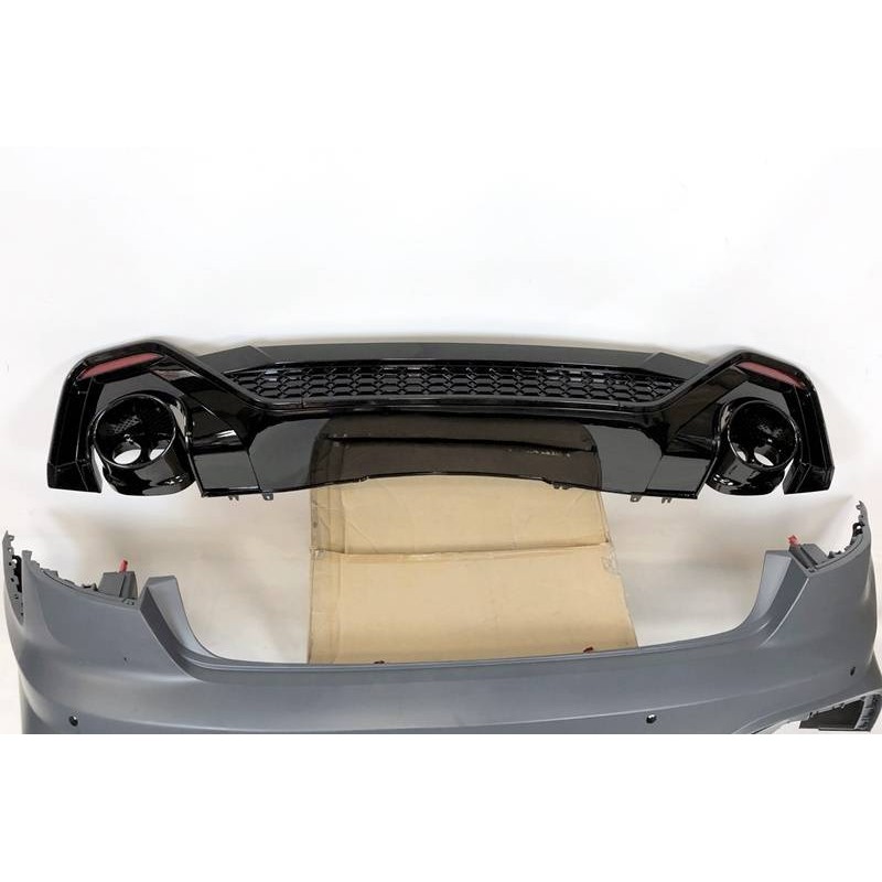 Rear Bumper Audi A4 2020+ Look RS4