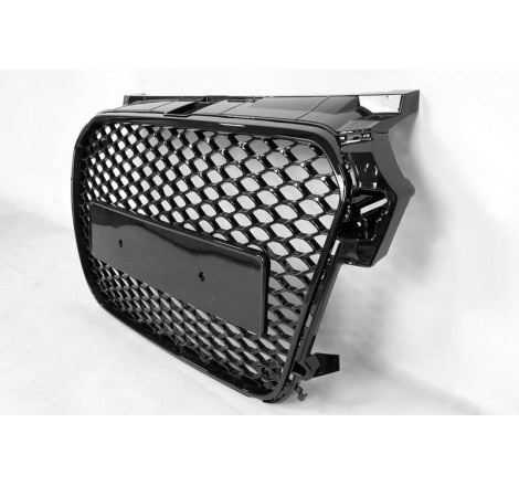 GRILLE AUDI A1 2012-2015 LOOK RS1 BLACK