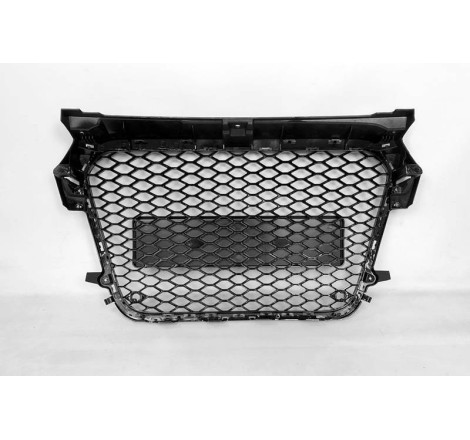 GRILLE AUDI A1 2012-2015 LOOK RS1 BLACK