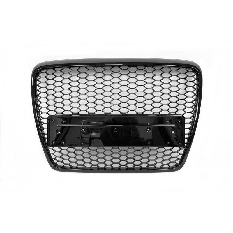 Front Grill Audi  A6 '04-08 C6 Black