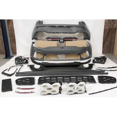 Kit De Carrosserie Volkswagen Golf 8 2019-2023 3/5P Look GTI 2 Sorties