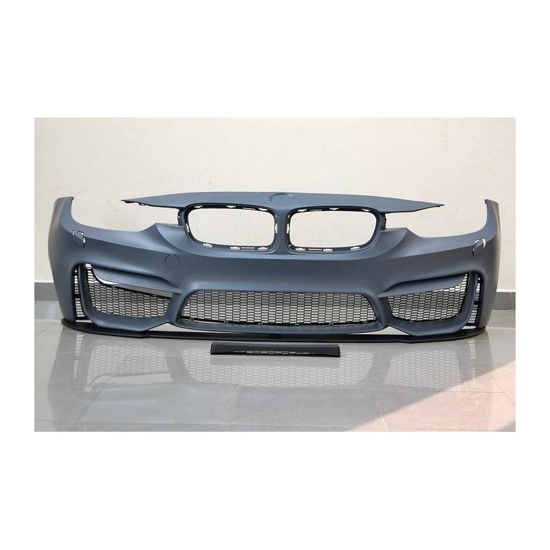 Front Bumper BMW F30-F31 Look M4 Lip Spoiler ABS