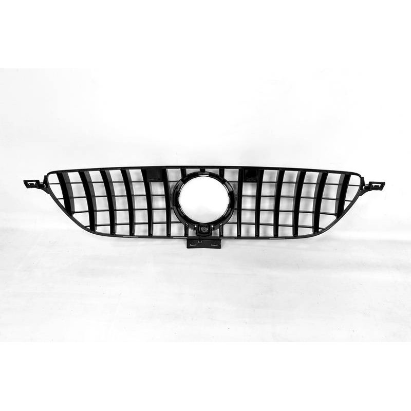 Front Grill Mercedes C292 2014-2018 Look GT Full Black Camera