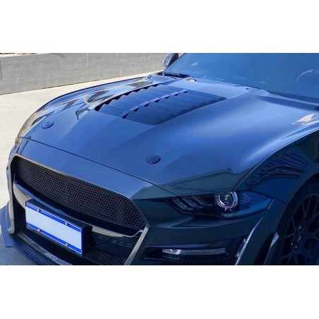 Cofano Ford Mustang Look GT500 18-22 Alluminio