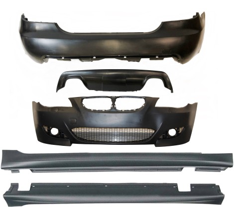 Kit Estetici BMW E60 04-09 Look M-Tech ABS Doppia Uscita