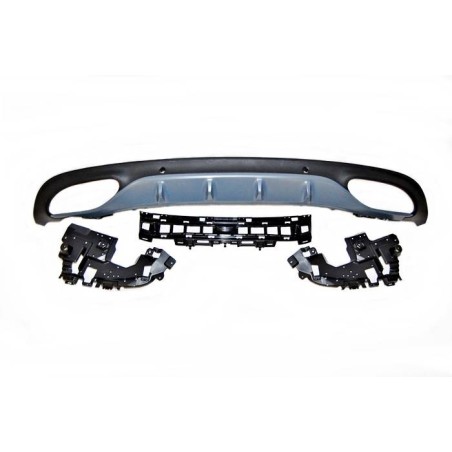 Pare-Choc Arrière Mercedes W205 2P 14-18 Look AMG
