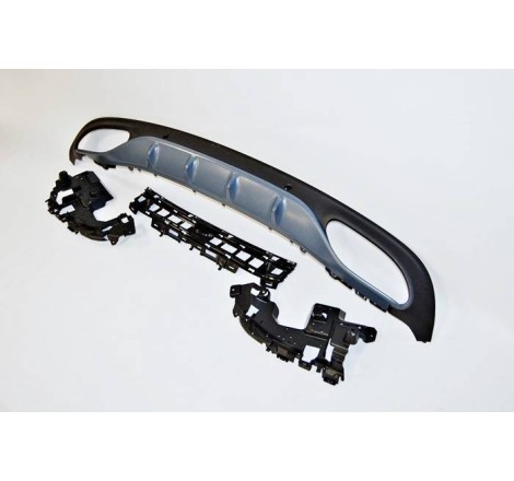 Difusor Trasero Mercedes W205 2014-2018 Coupe AMG Look C63 ABS