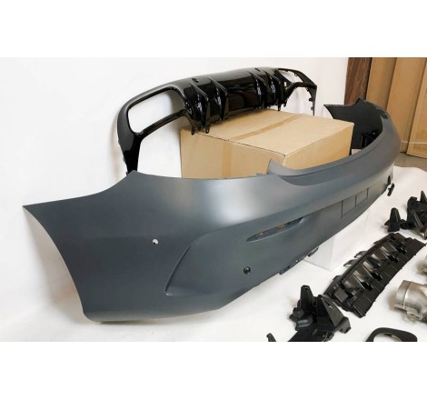 Paraurti Posteriori Mercedes W205 Coupe 14-18 Look AMG