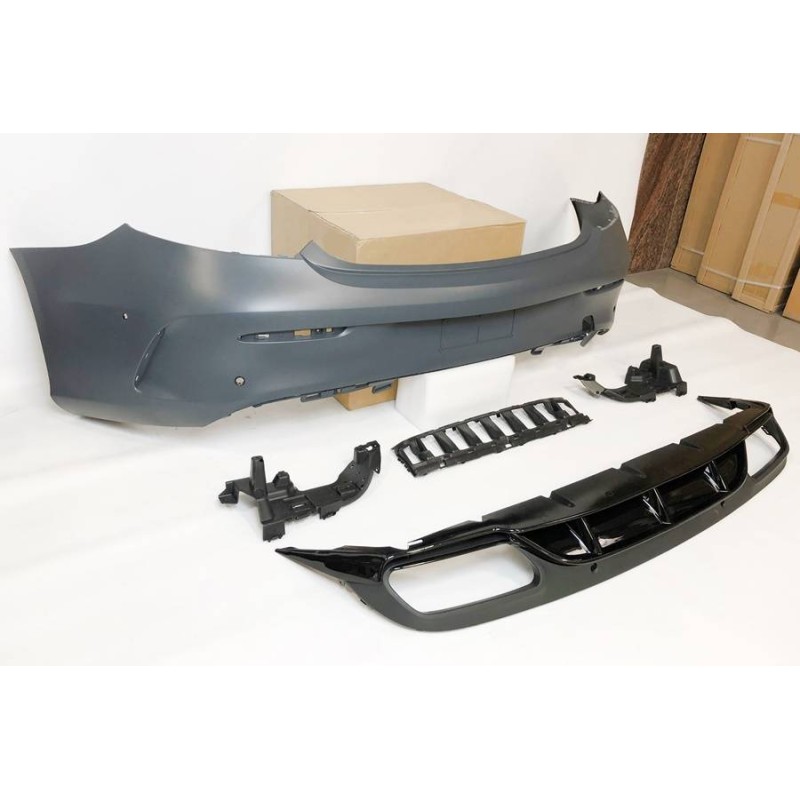 Rear Bumper Mercedes W205 Coupe 14-18 Look AMG