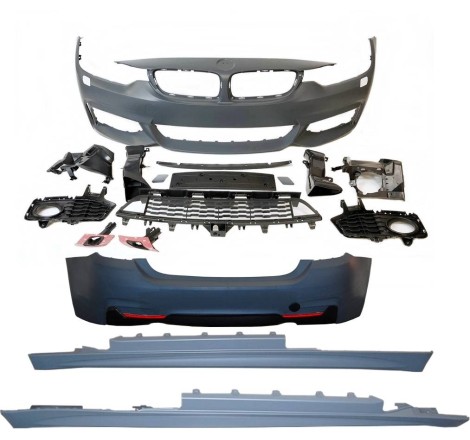 Kit Estetici BMW F32 / F33 Look M-Tech Doppia Uscita