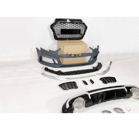 Kit De Carrosserie Audi A3 SPORTBACK 2016-2019 look RS3